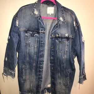 Zara Oversized denim jacket